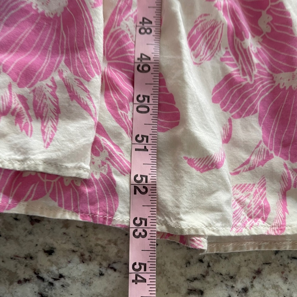 Abel the Label Floral Maxi Dress Womens L Pink Smocked Tiered Halter Boho Summer - Picture 10 of 10